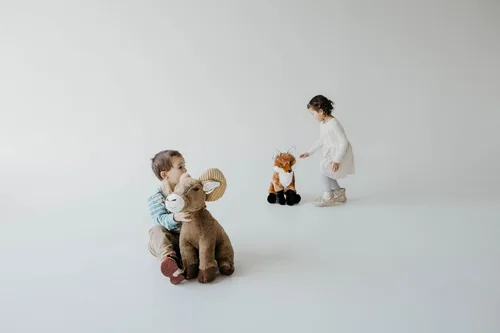 Miniatura 3 de The Petting Zoo Peluche de zorro rojo, regalos para niños, animales salvajes de la vida silvestre, juguete de peluche jumbo de zorro de 20 pulgadas