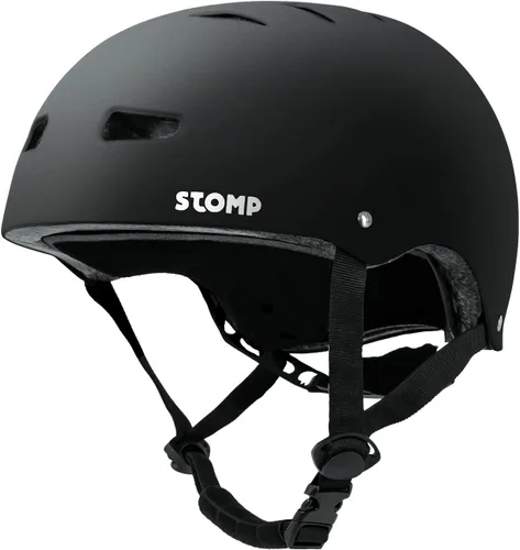 STOMP Casco de patineta - Forro extraíble Ventilación Multideporte Scooter Patinaje en línea para jóvenes y adultos