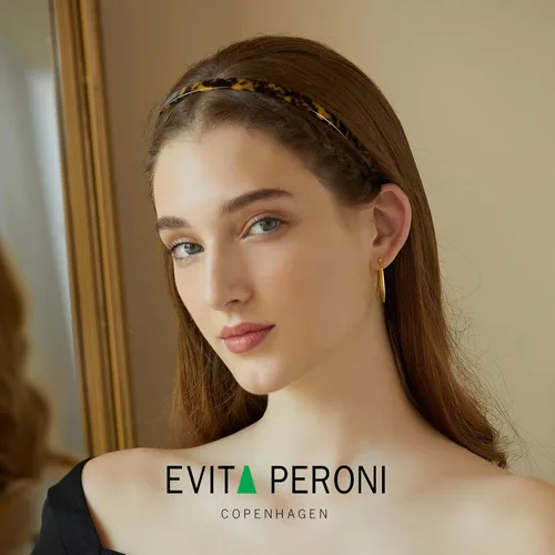 Miniatura 6 de EVITA PERONI Bandas para el Cabello 2 Piezas, Diseñadas para Anteojos, Sin Presión, Sin Dolor de Cabeza, Diademas Cómodas para Mujeres, Diademas