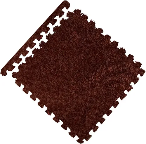 Manta polaca de 11.81 pulgadas, colores de terciopelo, decoración de poliéster, alfombra cuadrada ecológica en 12 colores, 12 piezas