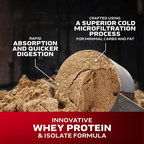 Miniatura 3 de Muscletech Polvo de proteína MuscleTech Nitro-Tech Whey Gold Polvo de proteína de suero Aislado de proteína de suero + péptidos Polvo
