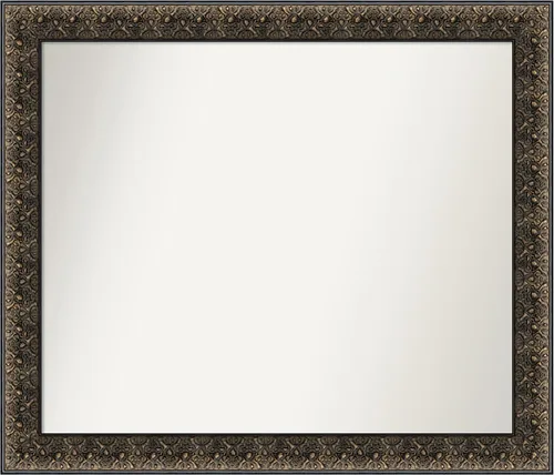 Miniatura 75 de Amanti Art Espejo personalizado, espejo de baño Tribeca, espejo de pared o espejo de tocador de baño sobre el fregadero (28.25 x 34.25 pulgadas)