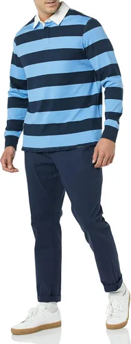 Miniatura 3 de Tienda Essentials Men's Organic Cotton Long Sleeve Rugby Top (Previously Tienda Aware)