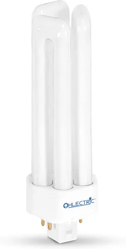 Miniatura 7 de OHLECTRIC Bombillas fluorescentes inteligentes de 26 vatios, amalgama compacta de 4 pines, larga vida útil, ahorro de energía, temperatura