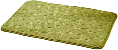 Miniatura 4 de Alfombra antideslizante antideslizante con relieve de Adoquines, Felpudo De Espuma Viscoelástica para Baño, Lavabo, Ducha Y Habitación Alfombras