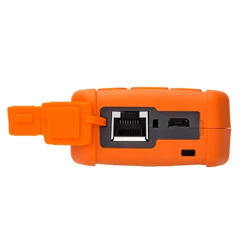 Miniatura 6 de Probador de cable de fibra óptica Medidor de potencia de fibra óptica portátil FC/SC/ST Interfaz universal Funciones OPM, VFL y RJ45 integradas