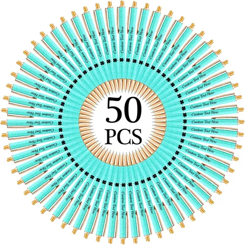 Miniatura 40 de Aolun 10 bolígrafos personalizados con nombre, bolígrafo retráctil con mensaje de texto para mujeres, enfermeras, escritura, cumpleaños, graduación