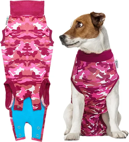 Miniatura 20 de Traje de recuperación Suitical para perros, de color negro, XXS, Negro