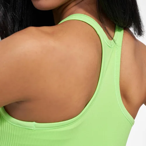 Miniatura 75 de sphinx cat - Camiseta corta de entrenamiento para mujer, camiseta sin mangas, acanalada, con espalda cruzada y brasier integrado
