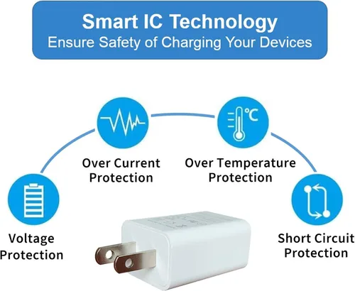 Miniatura 4 de DIANMU Cable de alimentación y adaptador de 20 pies para Google Nest Cam para exteriores o interiores (batería), cable de carga resistente a