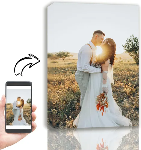 Miniatura 8 de Impresiones en lienzo personalizadas (lienzo enmarcado, 8 x 8 pulgadas), impresión de lienzo personalizada con tu foto, perfecto para decoración