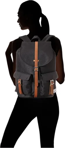 Miniatura 6 de Herschel Mochila Dawson, NegroTan Synthetic Leather), 10233-00001