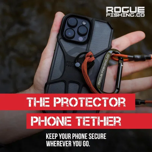 Miniatura 2 de Rogue Fishing Co. The Protector Phone Tether - Phone Leash Óxido