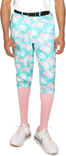 Miniatura 10 de Tipsy Elves Pantalones de golf para hombre, calcetines a juego incluidos, pantalones deportivos para hombre con diseños que cambian el juego