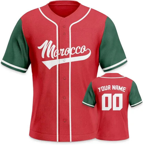 Miniatura 18 de Custom 2026 World Baseball Jersey Sports Shirt for Fans Men Youth Women Gifts Personalize Your Name Number S-6XL España