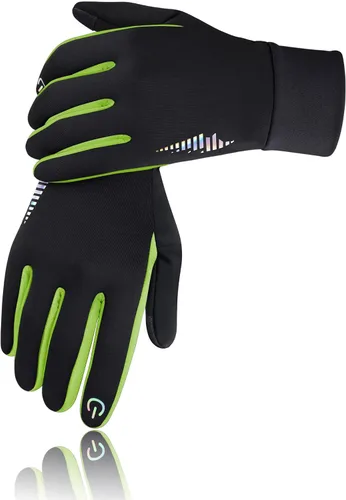 Miniatura 12 de Guantes de invierno para niños SIMARI con pantalla táctil, cálidos y térmicos, resistentes al agua, para niños y niñas, para correr, ciclismo