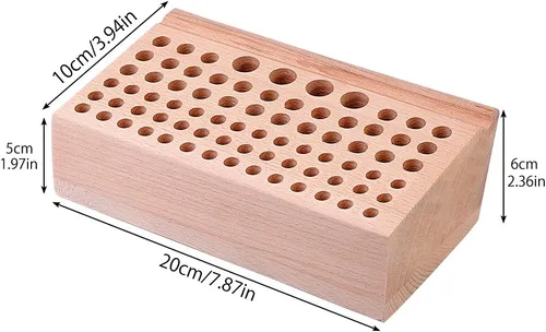 Miniatura 2 de Soporte de herramientas de cuero para manualidades de 76 estilos, organizador de herramientas de cuero, soporte de herramientas de cuero, caja