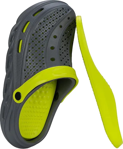 Miniatura 14 de Zuecos con forro de piel para mujer y hombre, pantuflas cálidas y mullidas, zapatos de jardín de invierno, sandalias para interiores y exteriores