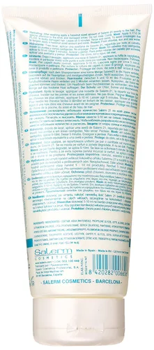 Miniatura 2 de Acondicionador SALERM 21 sin enjuague, tubo de proteína de seda, 6.9 onzas