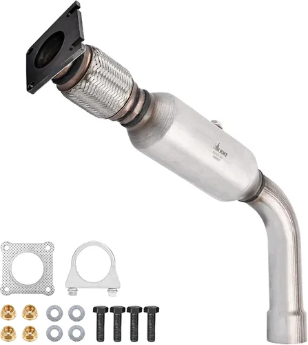 Miniatura 19 de Nilight - Convertidor catalítico de entrada/salida de 2 pulgadas con escudo térmico, catalizador universal de 2 pulgadas para Chevrolet Chevy Dodge