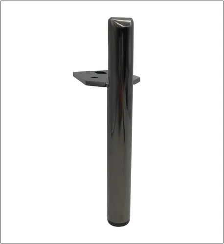 Miniatura 4 de 4 patas metálicas de hierro para muebles de sofá, patas de mesa de café, para cajones, estantería, cocina, baño, capacidad 2,204.6 lbs