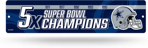 Miniatura 21 de Señal de calle de plástico NFL Rico Industries 4" x 16" Blanco - Es una cosa de Filadelfia