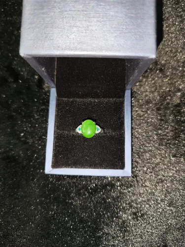 Miniatura 6 de Anillo de jaspe natural Joyas únicas de jaspe Boutique de moda para mujer