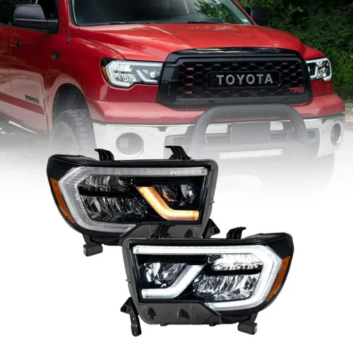 Miniatura 2 de Form Lighting Faros LED secuenciales compatibles con Toyota Tundra 2007-2013 (par)