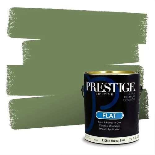 Miniatura 445 de Prestige Paints - pintura de exterior y pintura de imprimación en una, E100-T-6006-10AVP