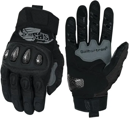 Miniatura 32 de Seibertron SPS Series - Guantes para motocicleta con pantalla táctil, para motocross, BMX, ATV, MTB, ciclismo, completo o medio dedo, para adultos