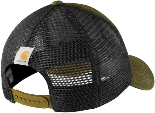 Miniatura 19 de Carhartt Gorra gráfica con logotipo de malla trasera de lona para hombre