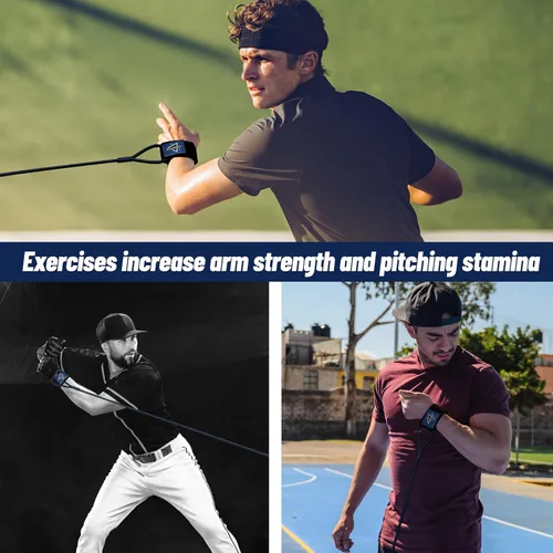 Miniatura 7 de Baseball Band Resistance Band for Pitchers, Arm Trainer for Throwing Training