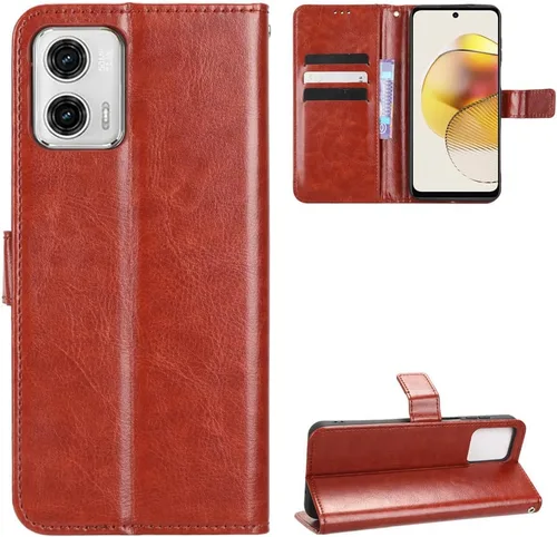 Miniatura 48 de Funda para Boost Mobile Celero 5G + Funda de piel con tapa para Boost Mobile Celero 5G Plus, color negro