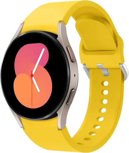 Miniatura 13 de Correas sin huecos compatibles con Samsung Galaxy Watch 7 6 5 4 FE 40mm 44mm/5 Pro 45mm/6 Classic 43mm 47mm/4 Classic 42mm 46mm, Correa de 20mm