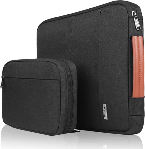 Miniatura 11 de Voova Funda para laptop de 15.6 pulgadas compatible con MacBook Air 15 M2/M3/M4, MacBook Pro 15/16, 15-16 pulgadas Hp, Lenovo Dell Acer, bolsa