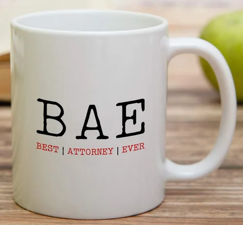 Miniatura 3 de Retreez Taza divertida – Best Attorney Ever BAE Lawyer - Tazas de café de cerámica de 11 onzas – Divertido, sarcasmo, sarcástico, motivacional