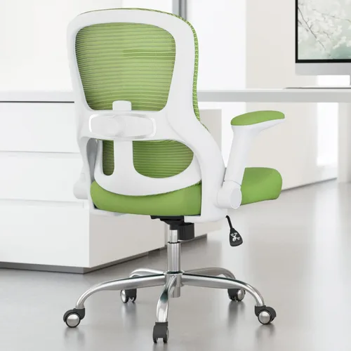 Miniatura 15 de Silla de oficina Veratric - Silla de escritorio ergonómica con soporte lumbar ajustable, silla de computadora de malla, sillas de oficina ejecutivas