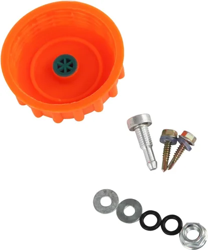 Miniatura 5 de Tanque de combustible de plástico con calentador diésel, tanque de aceite, caja de agua, contenedor (2.5L-0.66Gallones)
