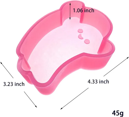 Miniatura 4 de (300 diseños opcionales) MUBYOK M349 Halloween lindo fantasma de silicona Freshie molde para hornear cuentas aromáticas suministros de frescura