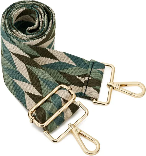 Miniatura 115 de ZOOEASS - Correa de repuesto para cartera, para colgar en el hombro o para cruzar, ancha y ajustable, de lona