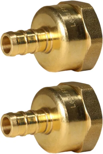Miniatura 27 de XFITTING 1 pulgada Pex x 1 pulgada Adaptador Femenino NPT, 23-4-3=2X, 2 Piezas