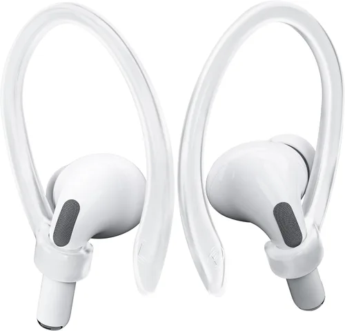 Miniatura 8 de 2 pares de ganchos para orejas de AirPods para AirPods Pro 2, AirPods Pro, AirPods 4, 3, 2 y 1, ganchos deportivos con clip antideslizantes