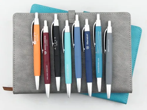 Miniatura 8 de Paquete de 100 bolígrafos personalizados con tinta negra personalizable