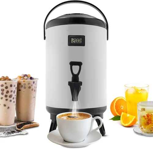 Miniatura 13 de Dispensador de bebidas aislado, dispensador térmico de bebidas frías y calientes de 12 litros/3.17 galones, dispensador de bebidas calientes aislado