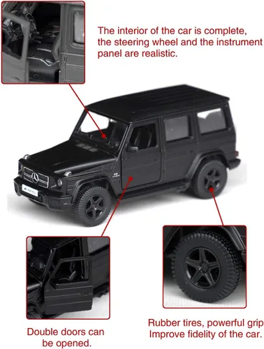 Miniatura 6 de Tianmei 1:32 Escala SUV Styling Aleación Die-Cast Car Modelo Colección Adornos de decoración, vehículo de juguete para niños con acción de tirar