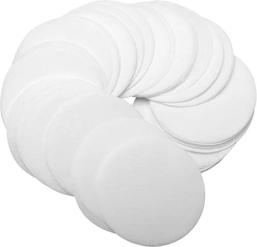 Normcore Filtros de papel espresso de 2.087 in con tubo de almacenamiento, paquetes de filtros de repuesto, filtro de café de papel compatible con