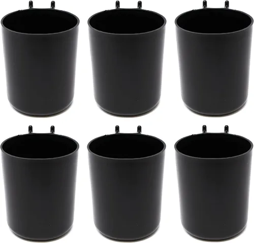 Miniatura 9 de JSP Manufacturing Tablero de clavijas de plástico de 3 pulgadas para colgar tazas, organizador de almacenamiento, manualidades, oficina