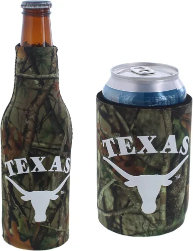 Miniatura 70 de College Team Color Logo Can & Bottle Holder Insulator Beverage Cooler Set