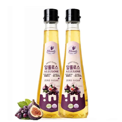 Miniatura 13 de NXsweets - Jarabe de alulosa – Edulcorante líquido cero calorías y cero azúcar, sustituto de azúcar bajo en glucémico, mezcla de stevia y fruta