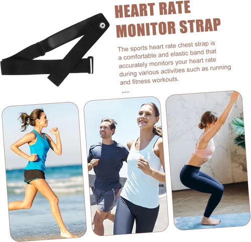 Miniatura 7 de KOMBIUDA Monitor de correa de pecho Sensor Banda elástica para un seguimiento preciso para correr, ciclismo y actividades de fitness Cómodo